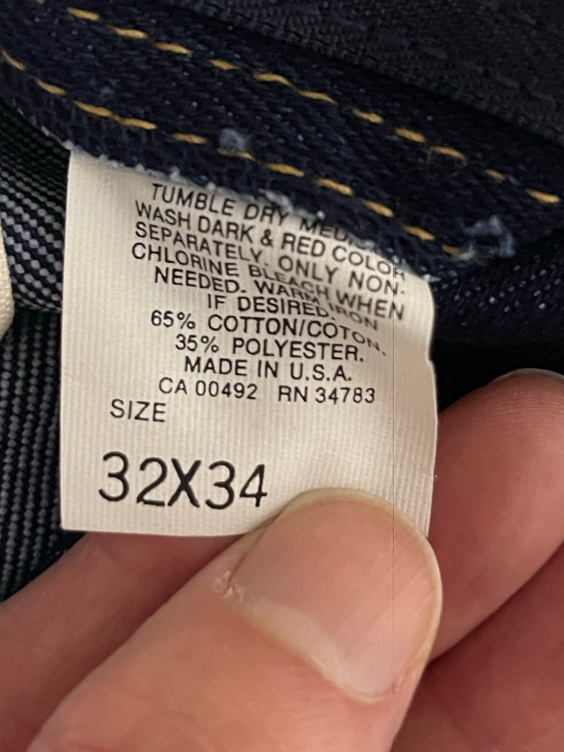 Lee Riders 90s 부츠컷데님 32x34 언태그 새제품 상품이미지6