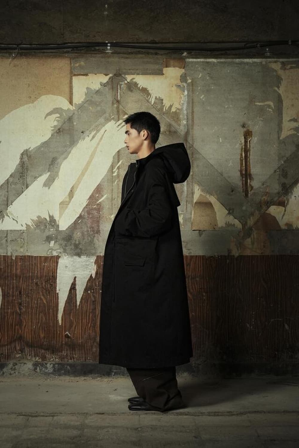 이예 몰스킨 후드 파카 L 새살품 상품이미지5