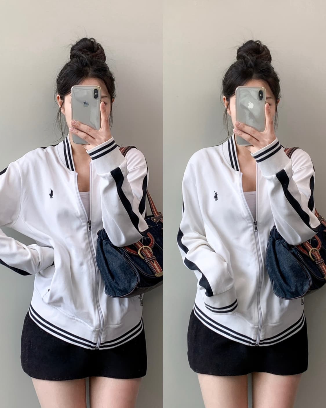 폴로 코튼 집업 상품이미지1