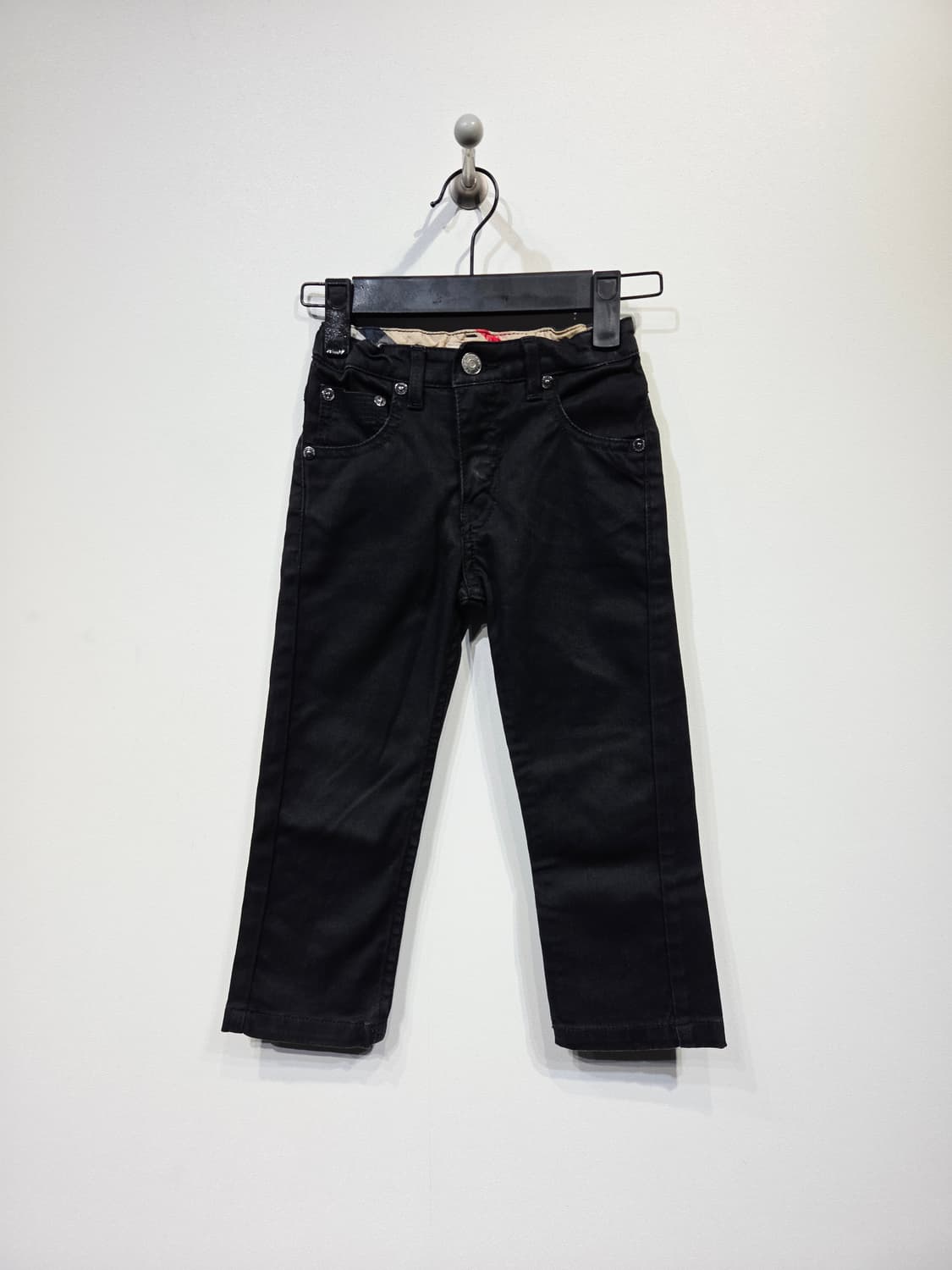 버버리 칠드런 블랙 데님 팬츠 청바지 상품이미지1