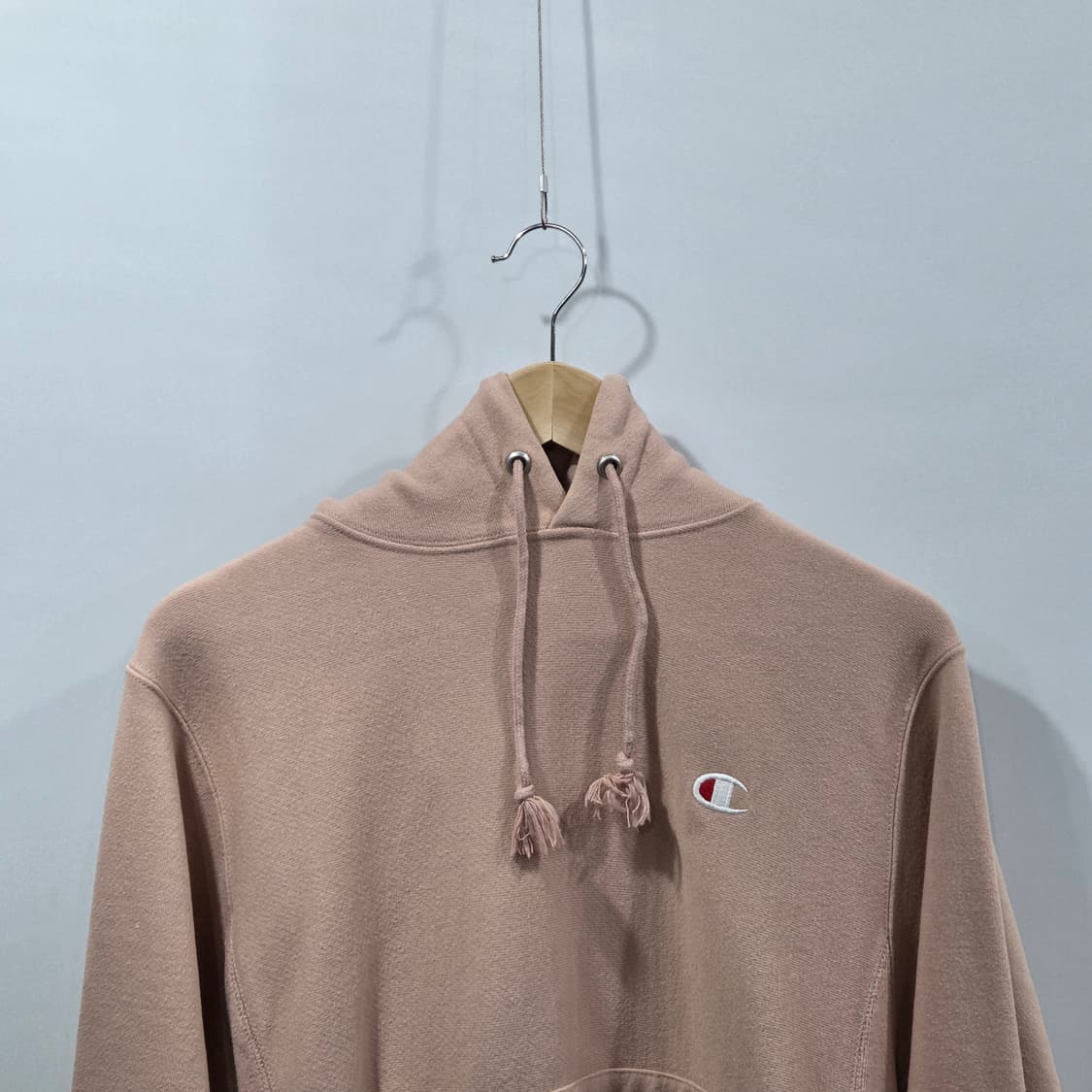 챔피온 블루택 리버스위브 기모 후드티 S 상품이미지2