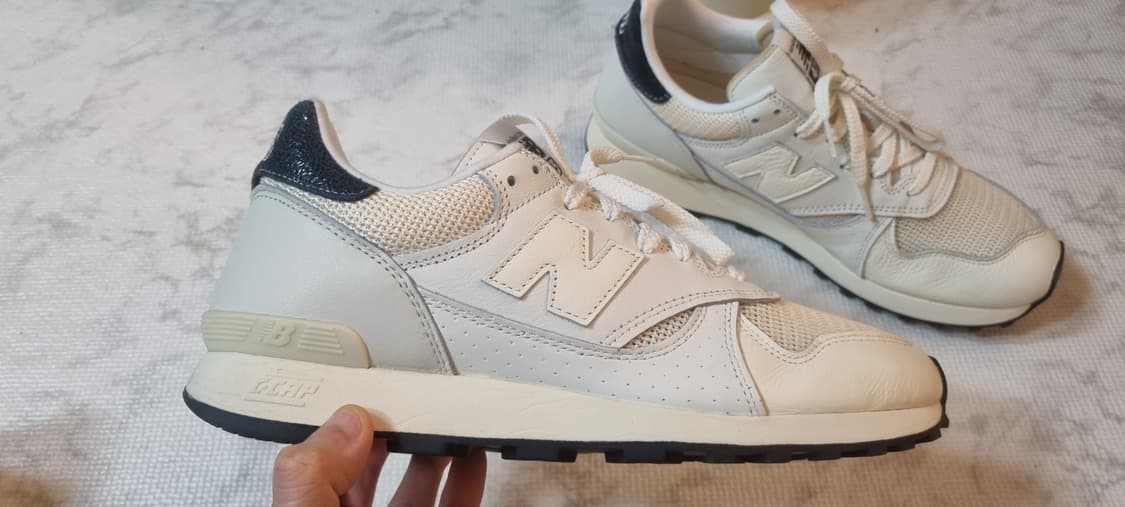 뉴발란스 475 에임레온도르 크림 화이트 블랙 285 상품이미지3