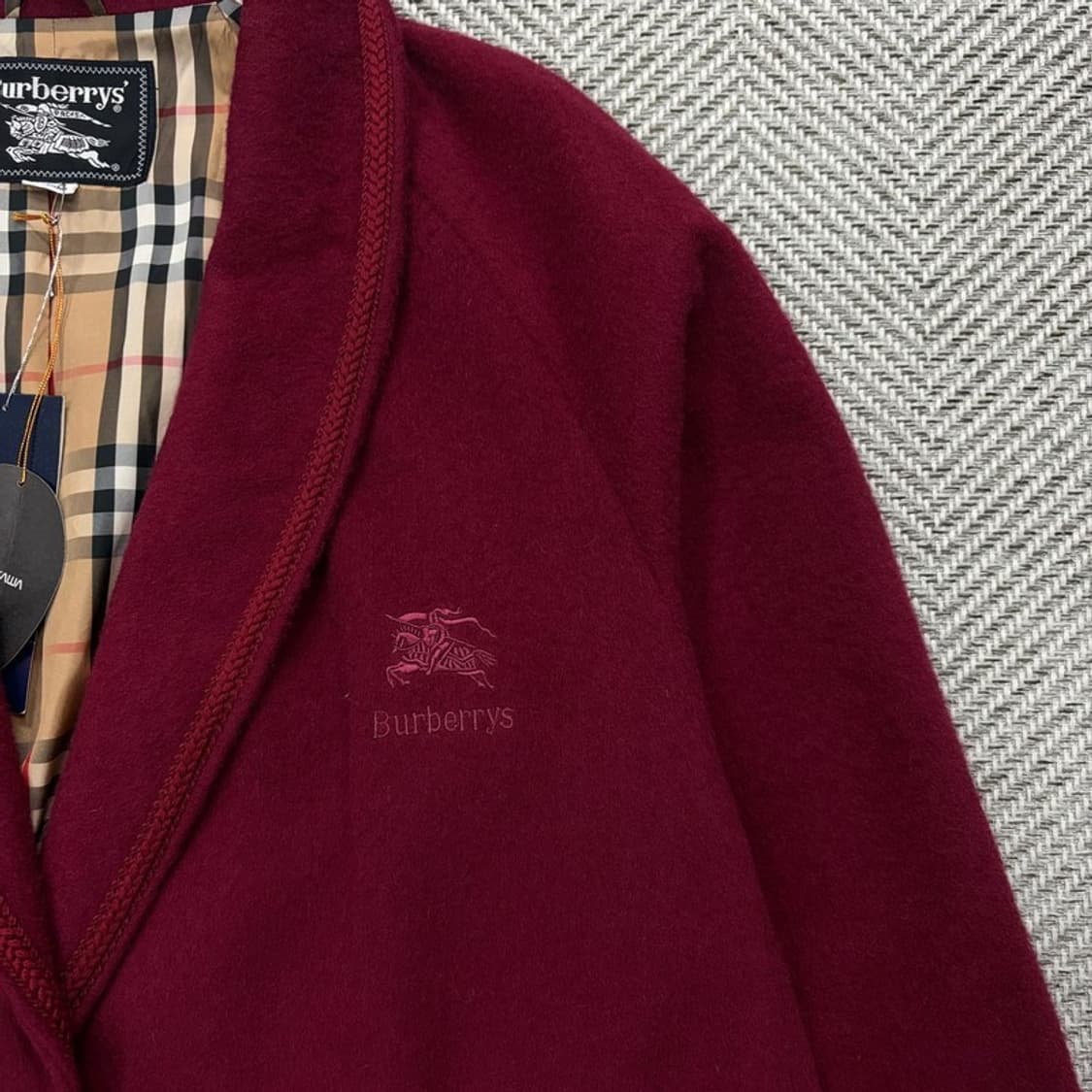 버버리 미착용 울블렌드 가운 코트 v2161 상품이미지5