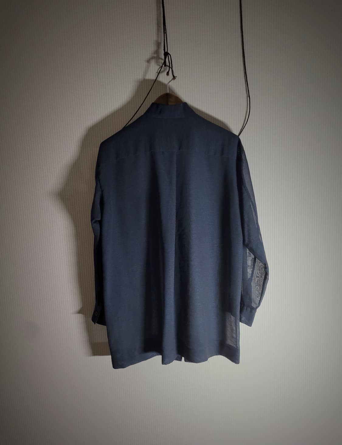 이세이미야케 투 버튼 시스루 셔츠 상품이미지7