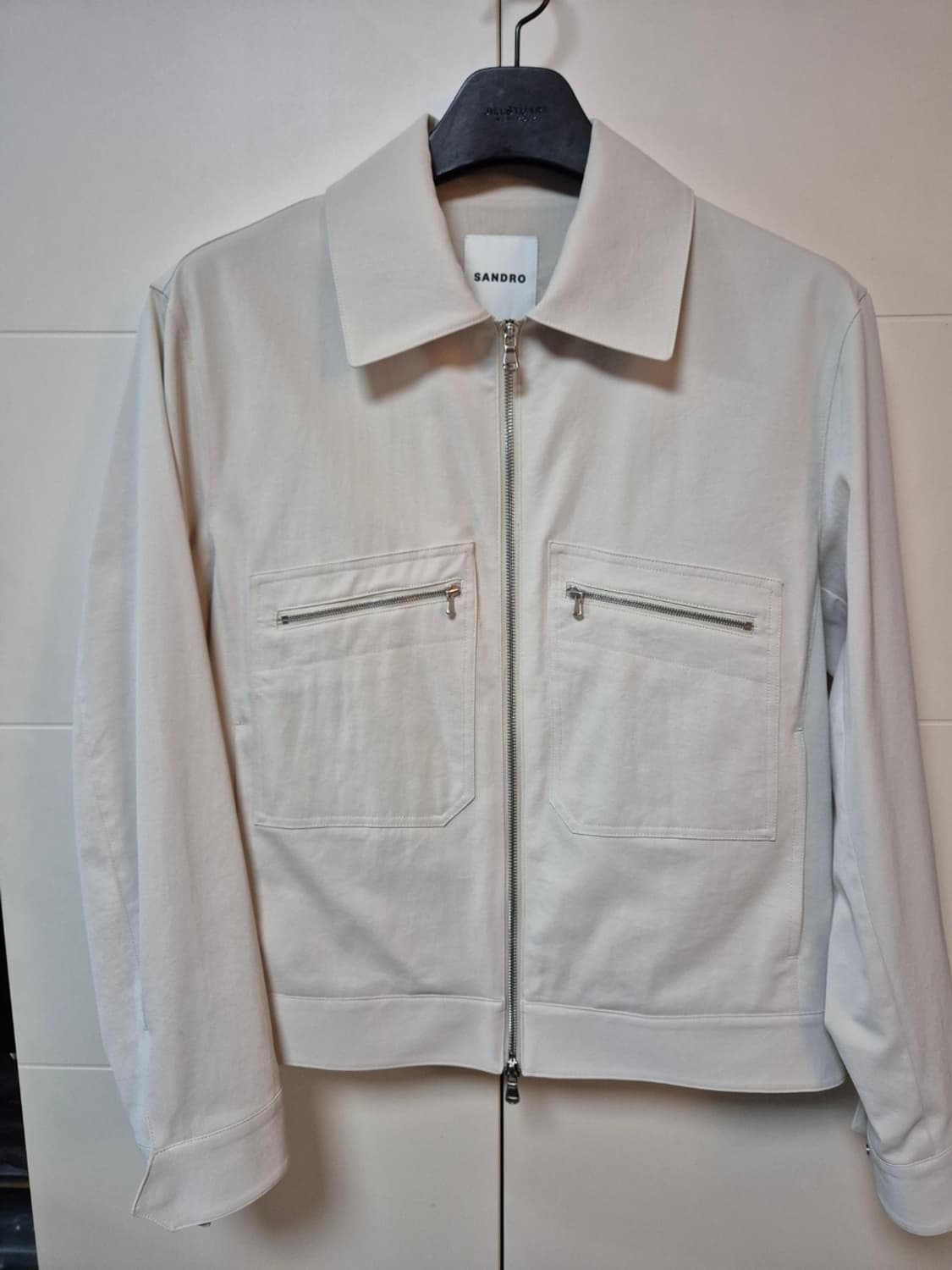 (48) 산드로옴므 카라 블루종 자켓 상품이미지1