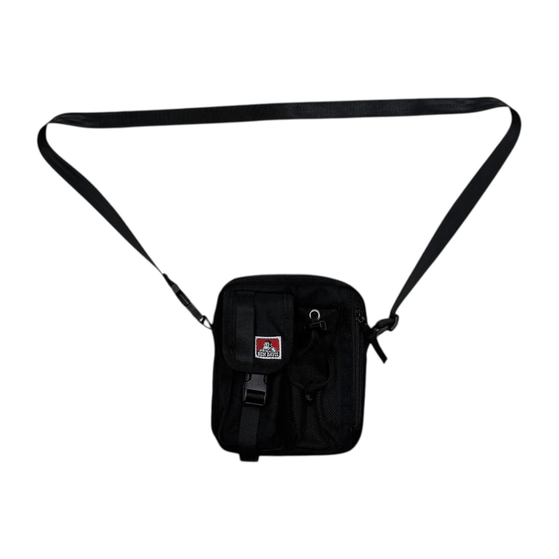 벤데이비스 미니 포켓 크로스백 가방 블랙 상품이미지1