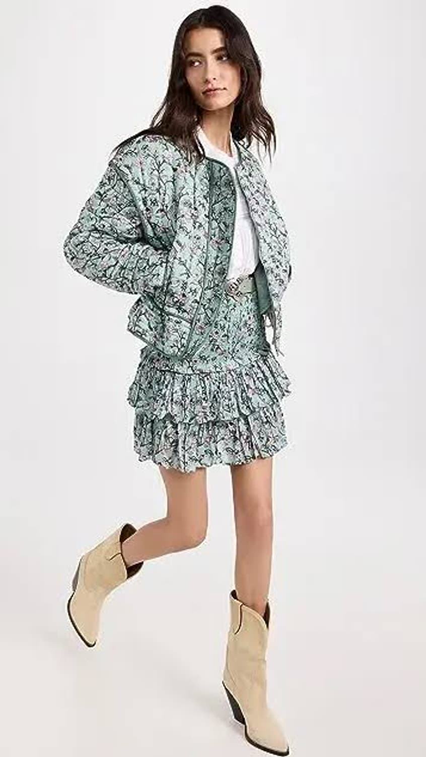 정품 이자벨마랑 젤리오 자켓 민트색 상품이미지3