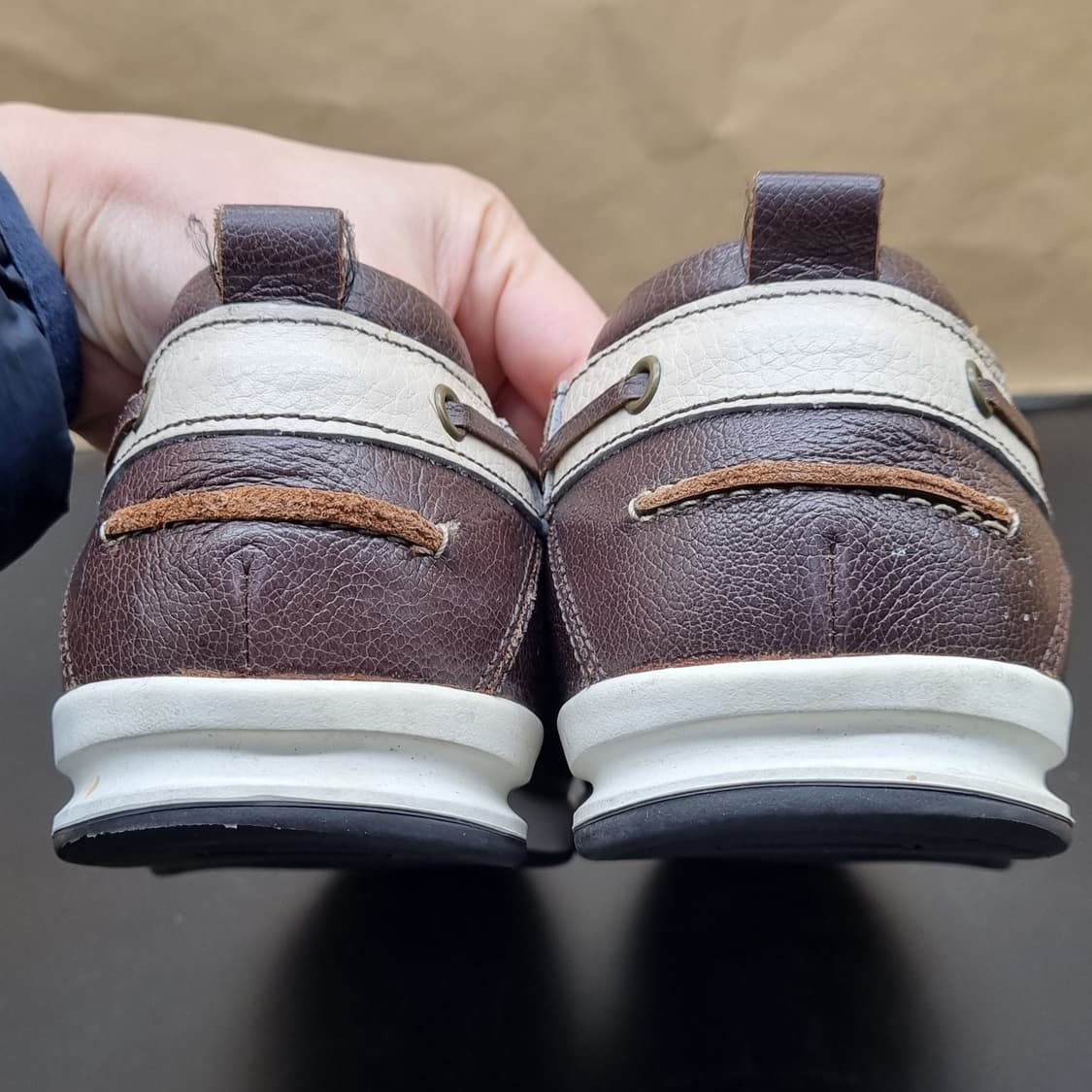 에스콰이어 남성가죽 옥스포드화 실사이즈260 상품이미지4