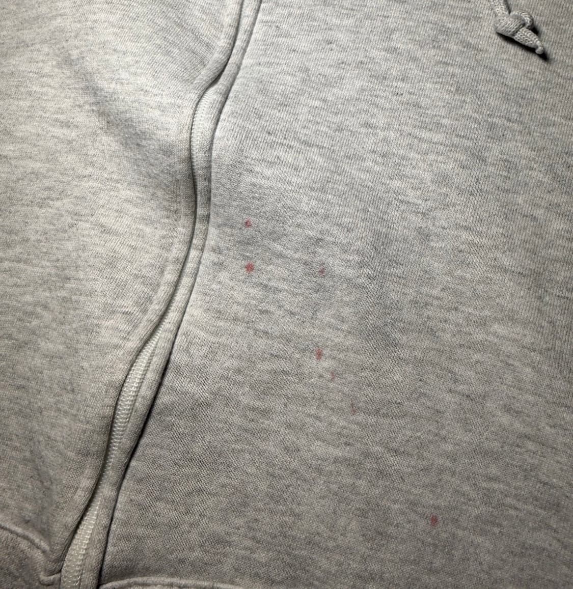 90s usa 러셀 후드집업 그레이 XL 상품이미지2