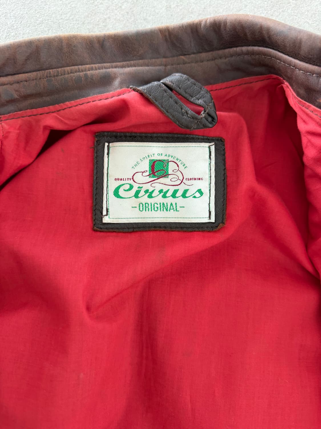 Cirrus 티코어 빈티지 a2 봄버 자켓 M-L 상품이미지6