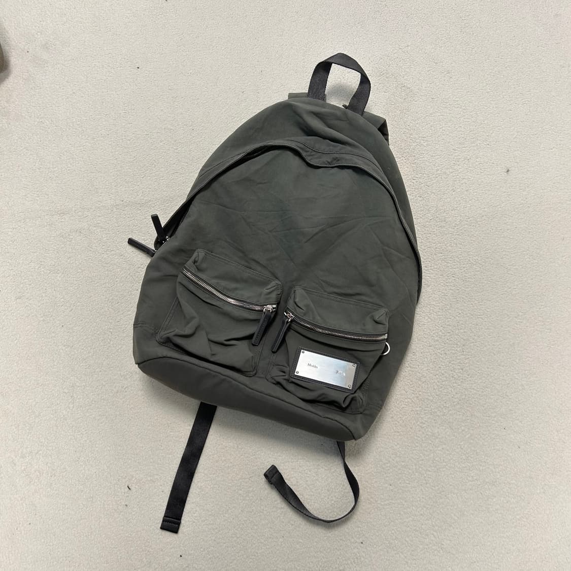 Matin Kim Khaki Backpack  상품이미지3
