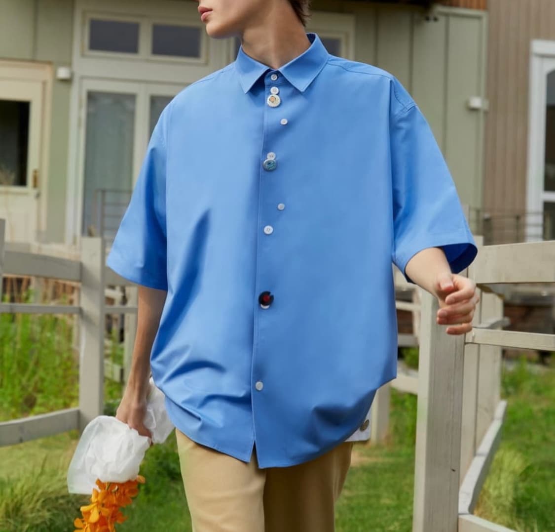 STU 반팔셔츠 M사이즈 상품이미지3