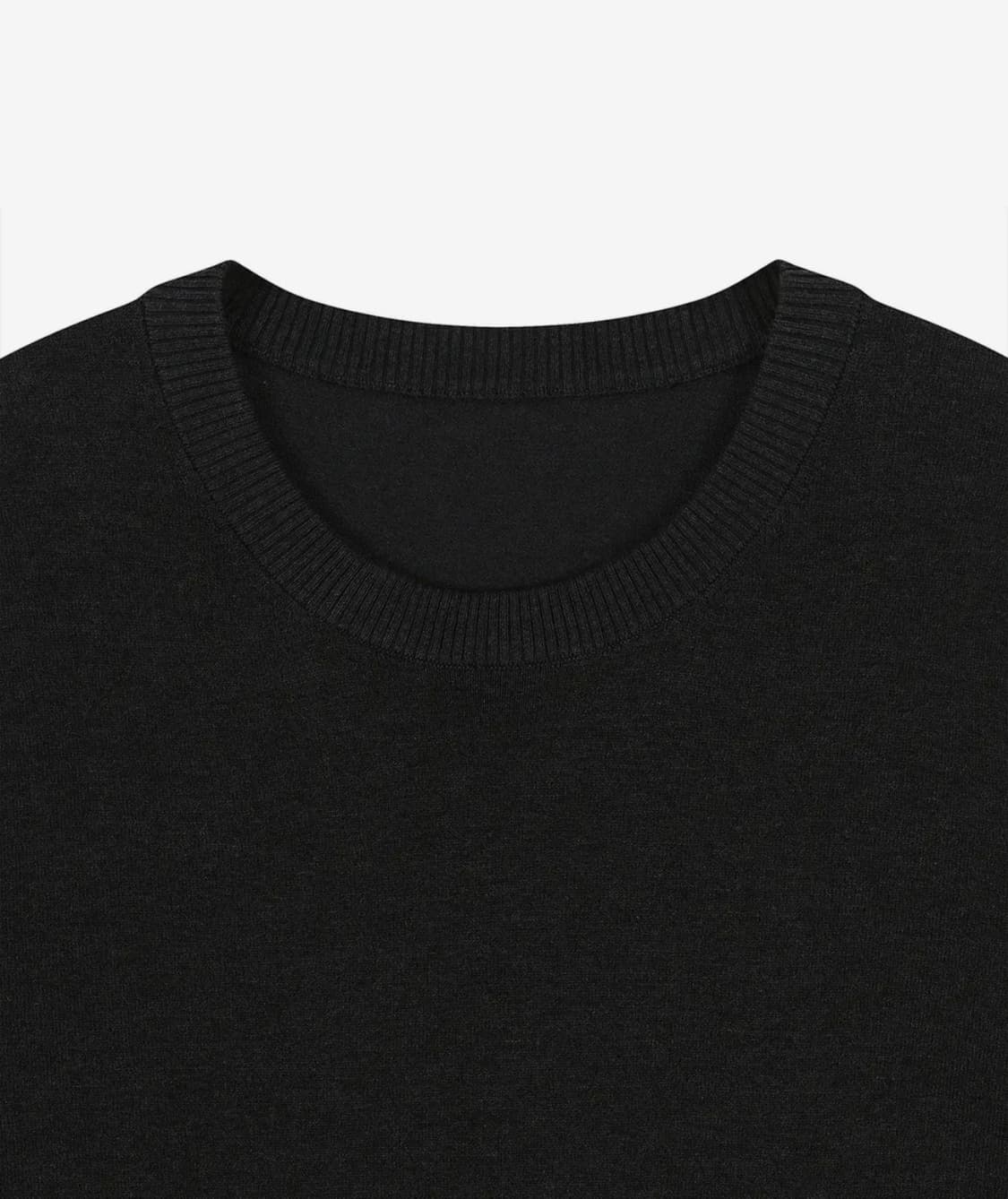 실키 라운드넥 니트 상품이미지3