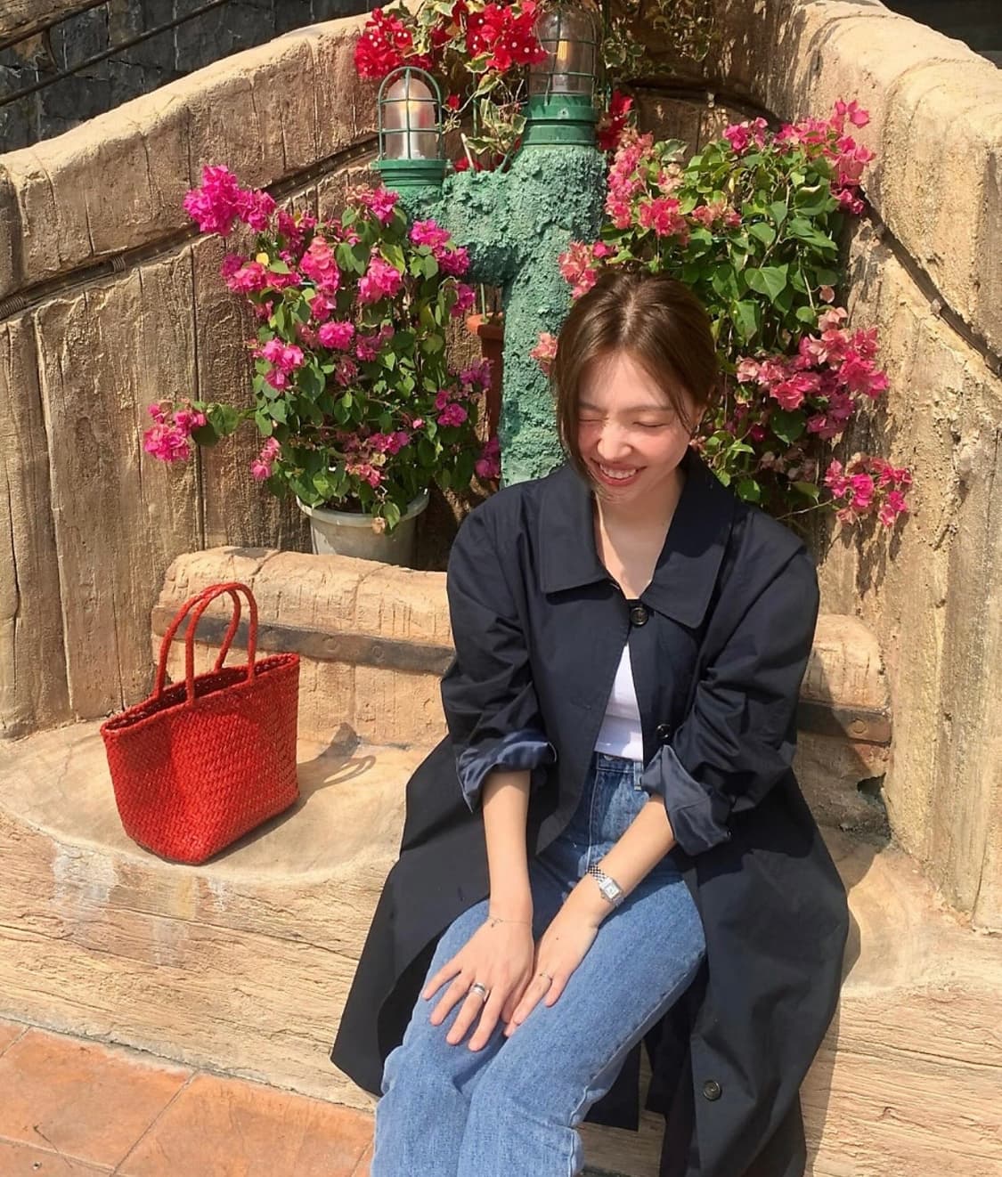 타낫 T/T Volume cotton trench coat (navy) 상품이미지2