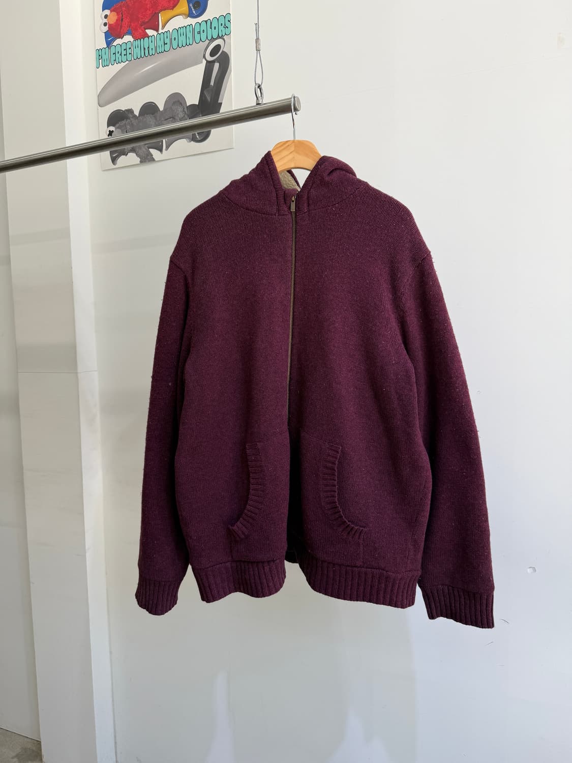 L.L.BEAN 니트 쉐르파 자켓  상품이미지1
