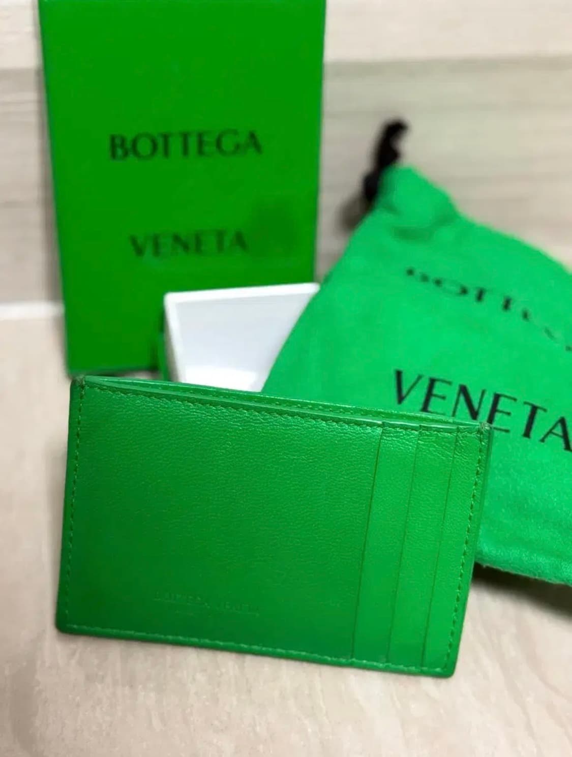 보테가베네타 카드지갑 패러킷(그린) 상품이미지3