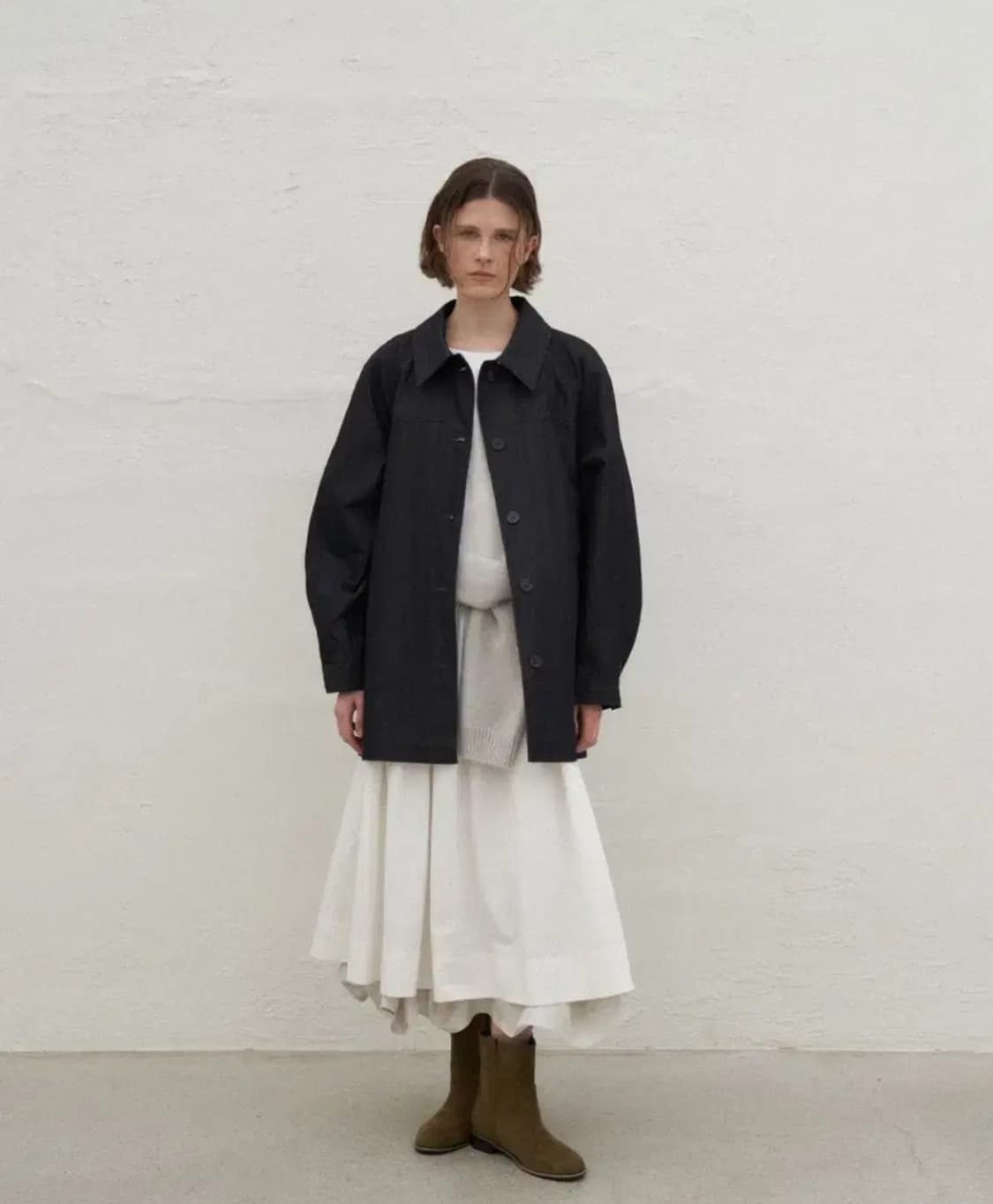 foeto 포에토 granger half coat 데님 트렌치 상품이미지2