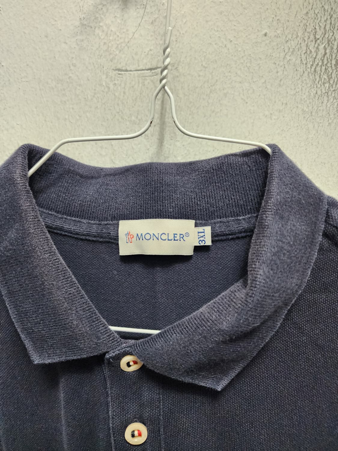 몽클레어 네이비 반팔 폴로티 상품이미지3