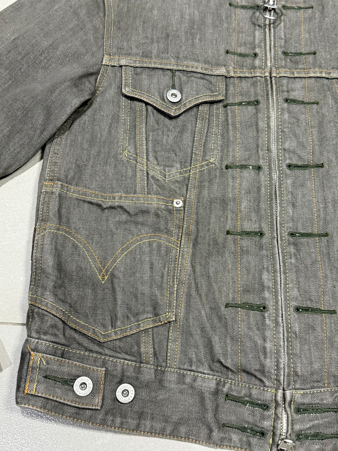 2010 타카히로 미야시타x리바이스 lefty 투웨이 데님 자켓 상품이미지3