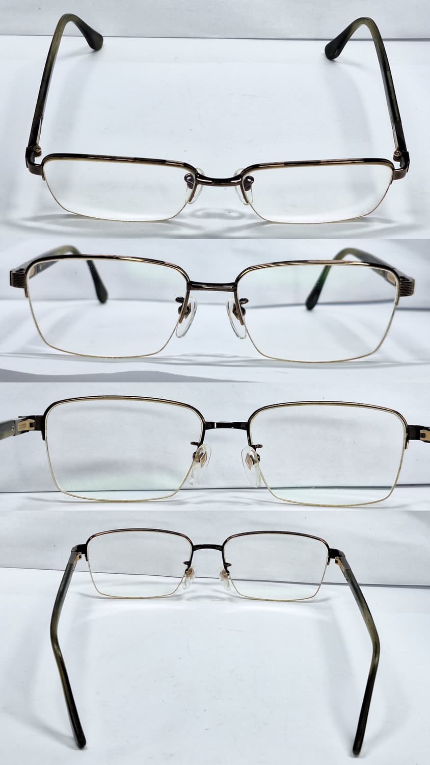 DUNHILL 던힐 VDH110J 티타늄 프리미엄 반무테 안경테 안경 상품이미지6