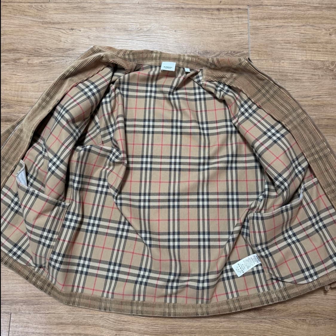 버버리 코듀로이 오버셔츠 상품이미지4