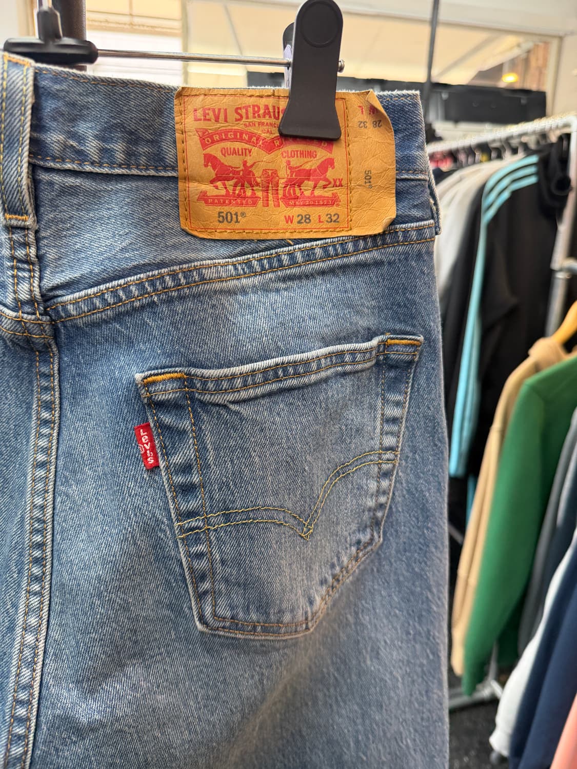 리바이스 501 데님 상품이미지1