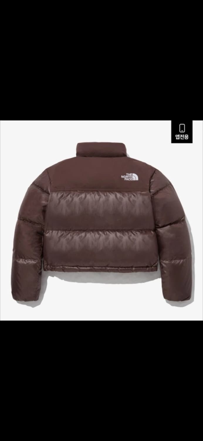 노스페이스 눕시 숏패딩 코코아 s 상품이미지1
