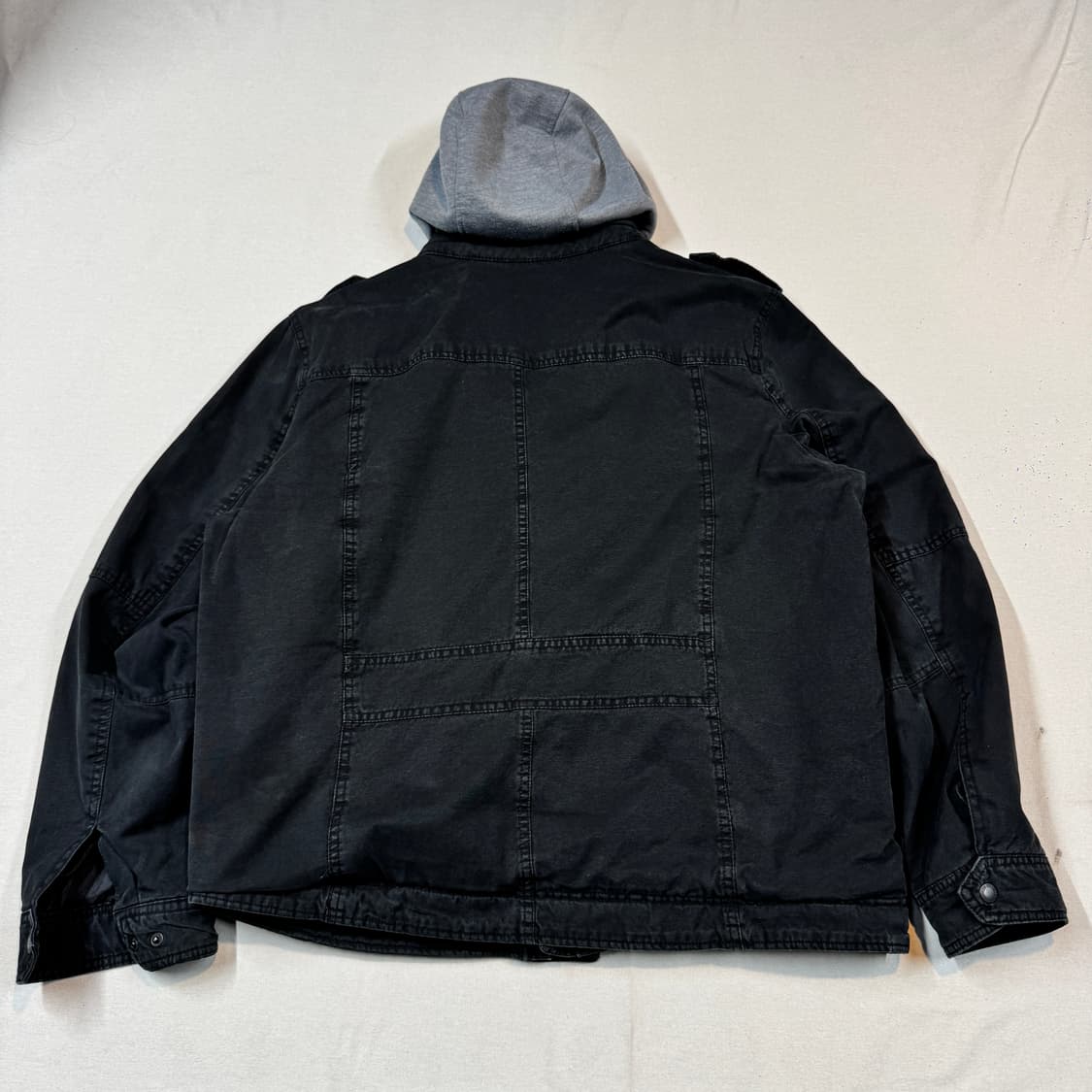 L) 리바이스 데저트 후드 레이어드 자켓 블랙 상품이미지7