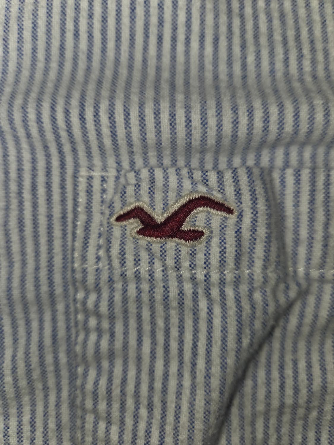 홀리스터 블루 스트라이프 셔츠 상품이미지3