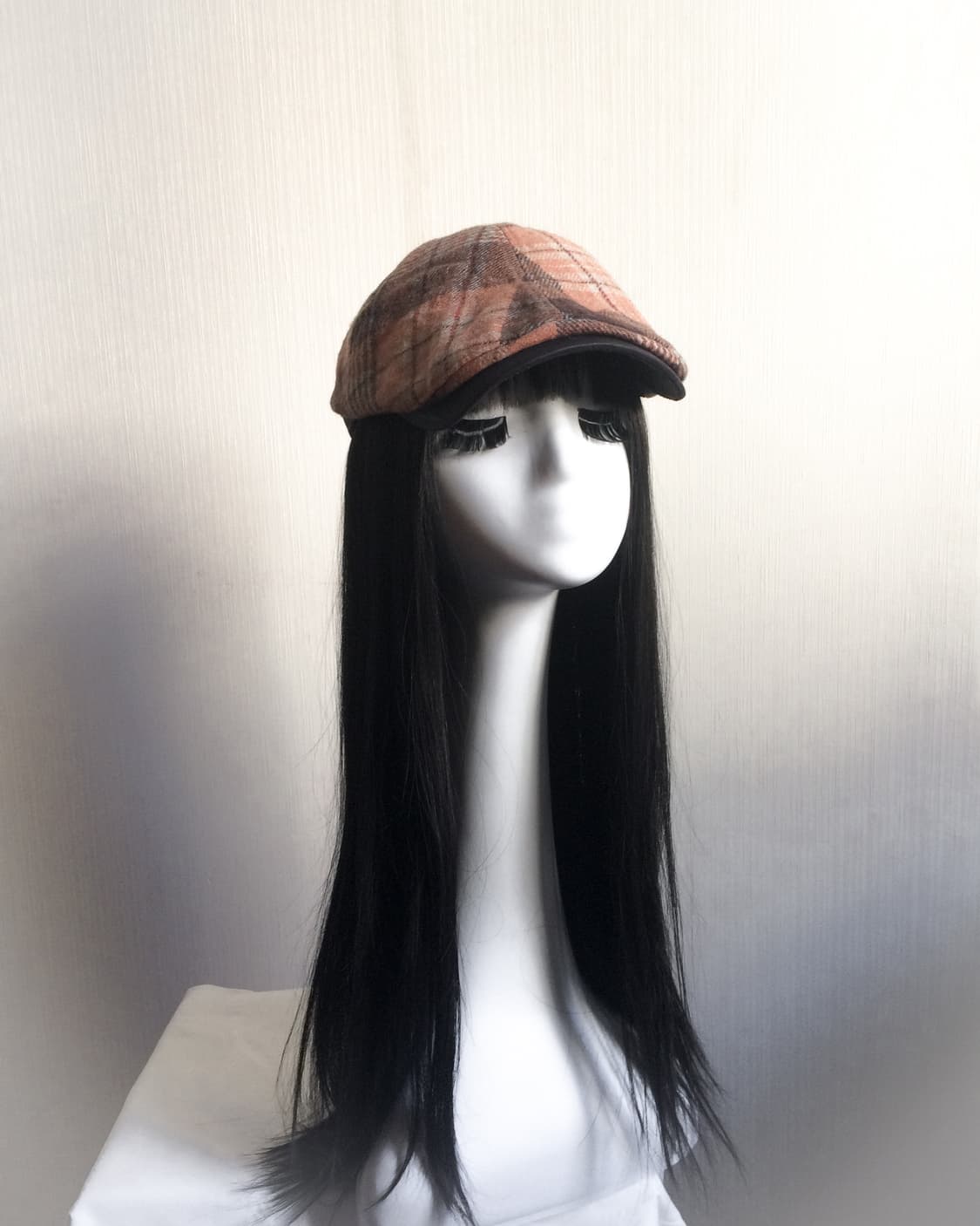 Check pattern hunting cap 상품이미지5