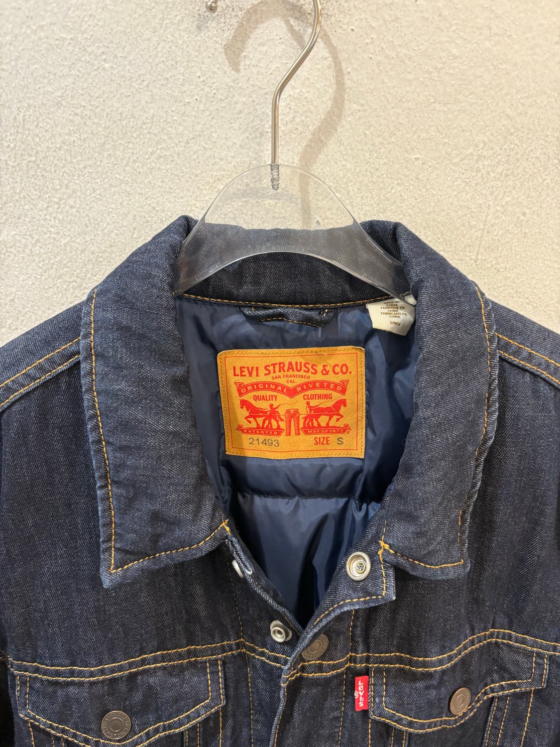 levi's padded denim jacket  상품이미지7