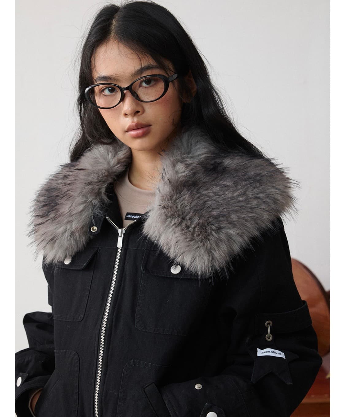 jikoo fur field jacket 상품이미지2