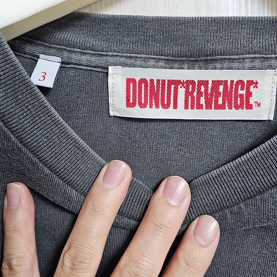 핑거프레스 도넛리벤지 리오버 티셔츠 5종 상품이미지7