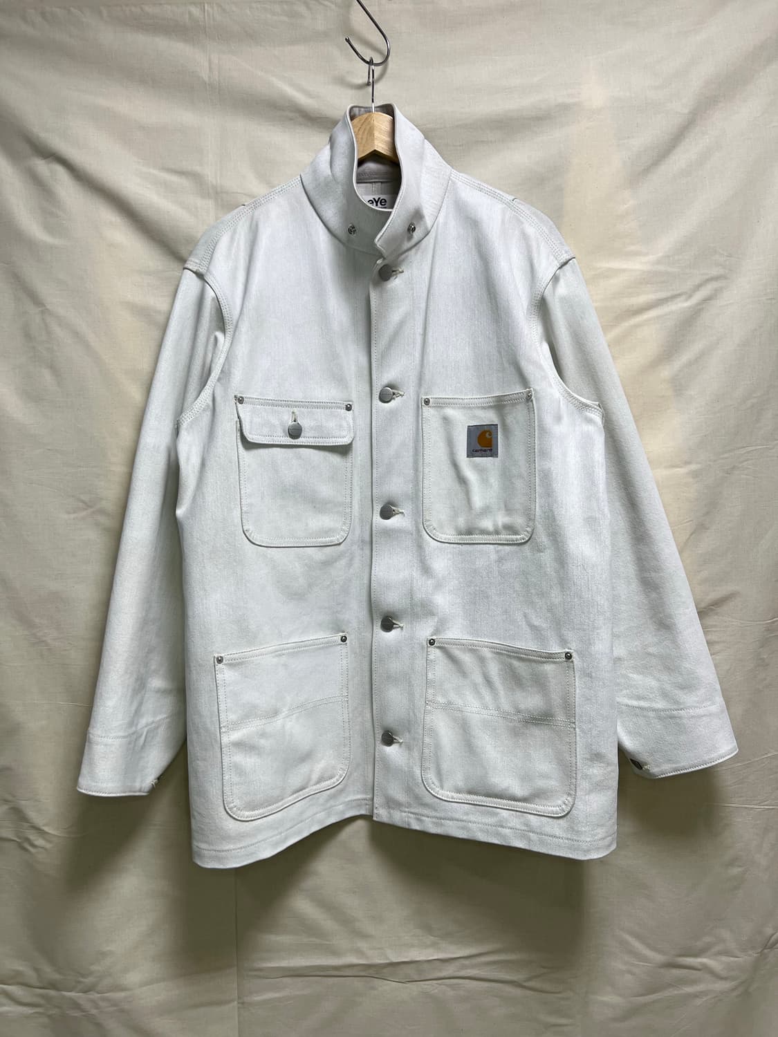 준야와타나베 칼하트 25SS 코티드 데님 카코트 상품이미지3