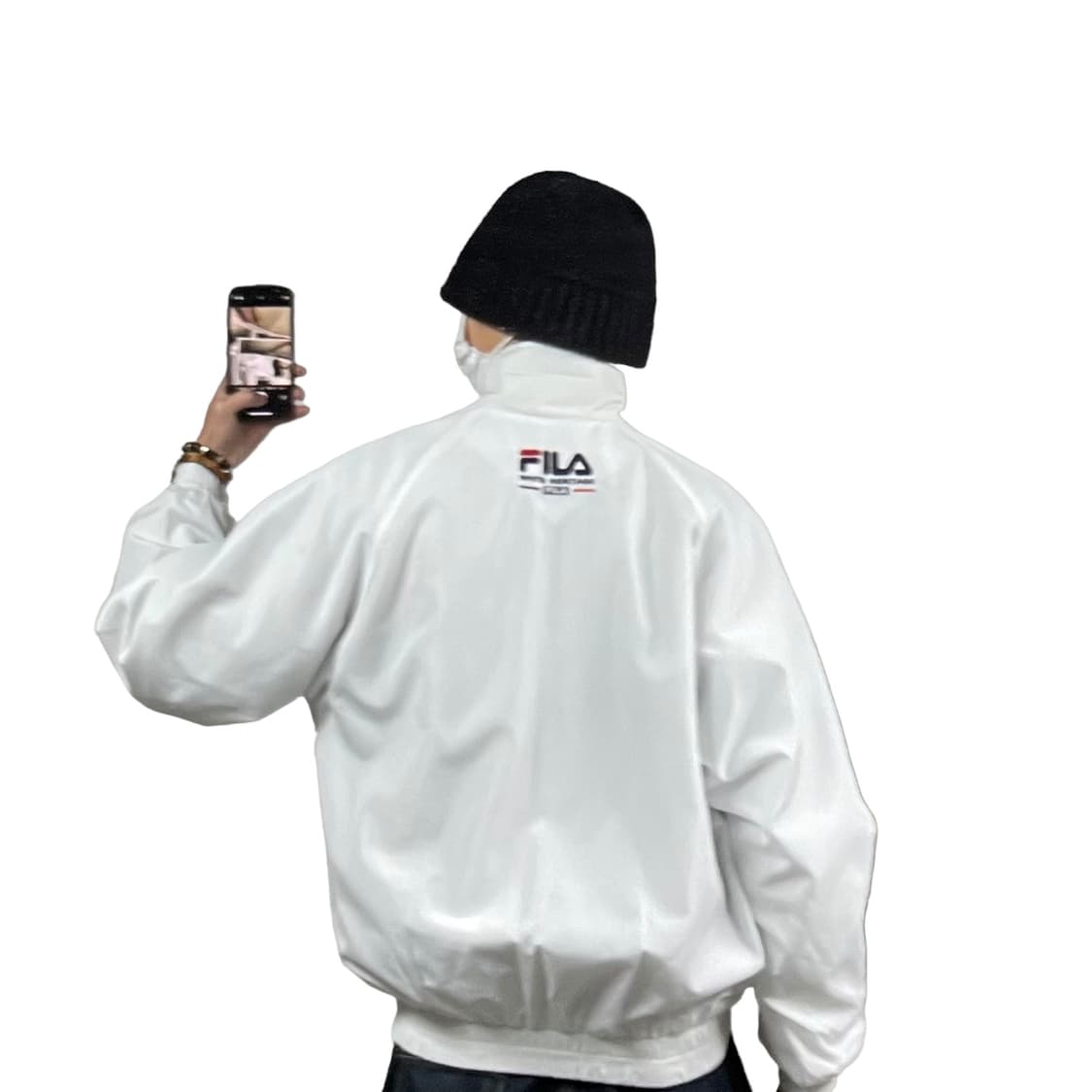 100 휠라 흰색 바람막이 상품이미지1