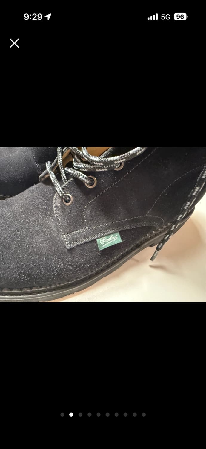 파라부트 x 아펜쳐 콜라보 베르주락 부츠 상품이미지2