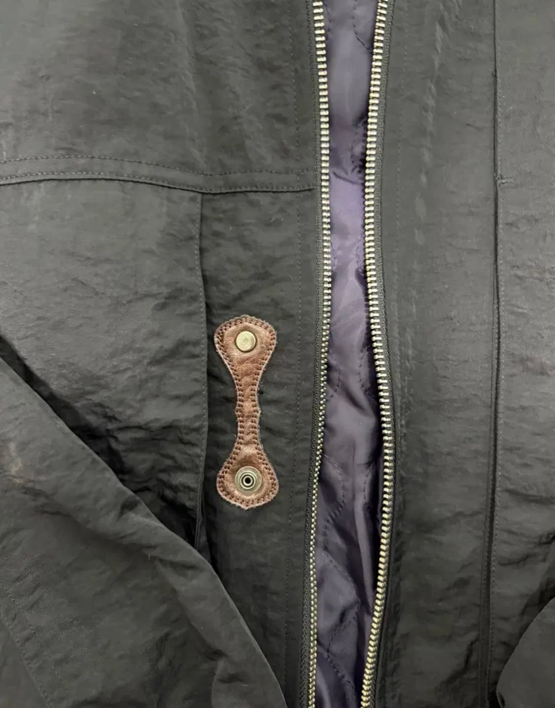 카락터 헤링턴 블루종 자켓 블랙 01 상품이미지3