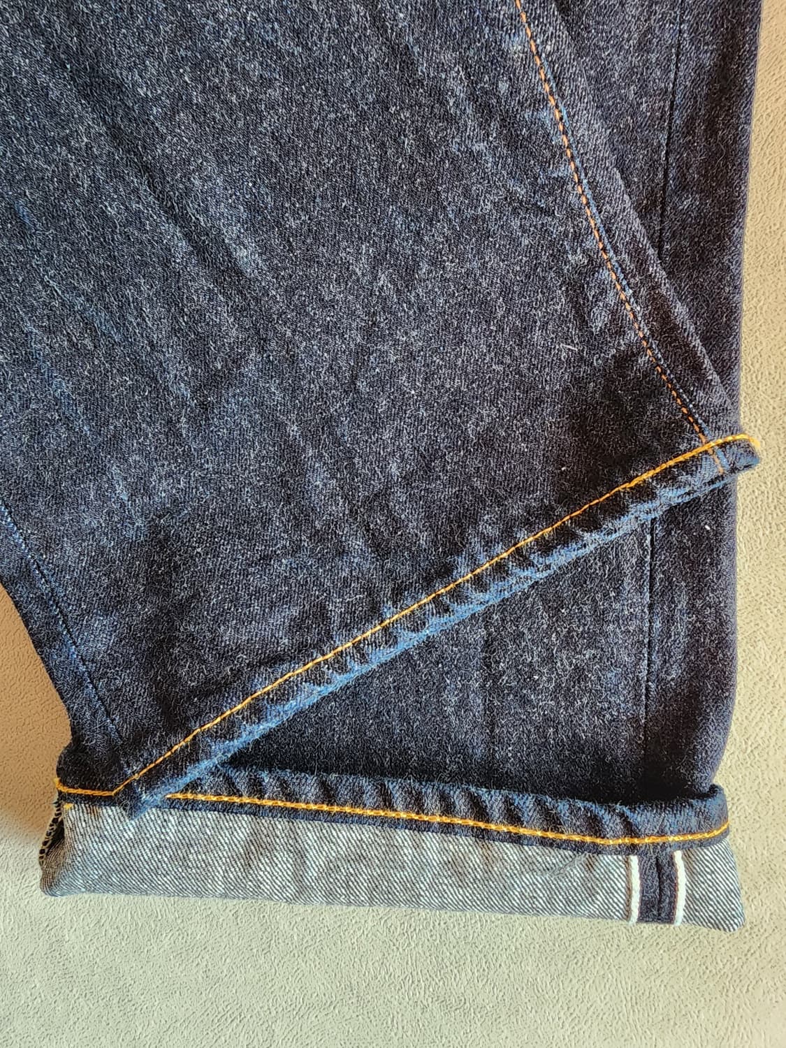 (32x30)더블알엘 rrl 빈티지파이브포켓 빈파포 이스트웨스트 데님 상품이미지4