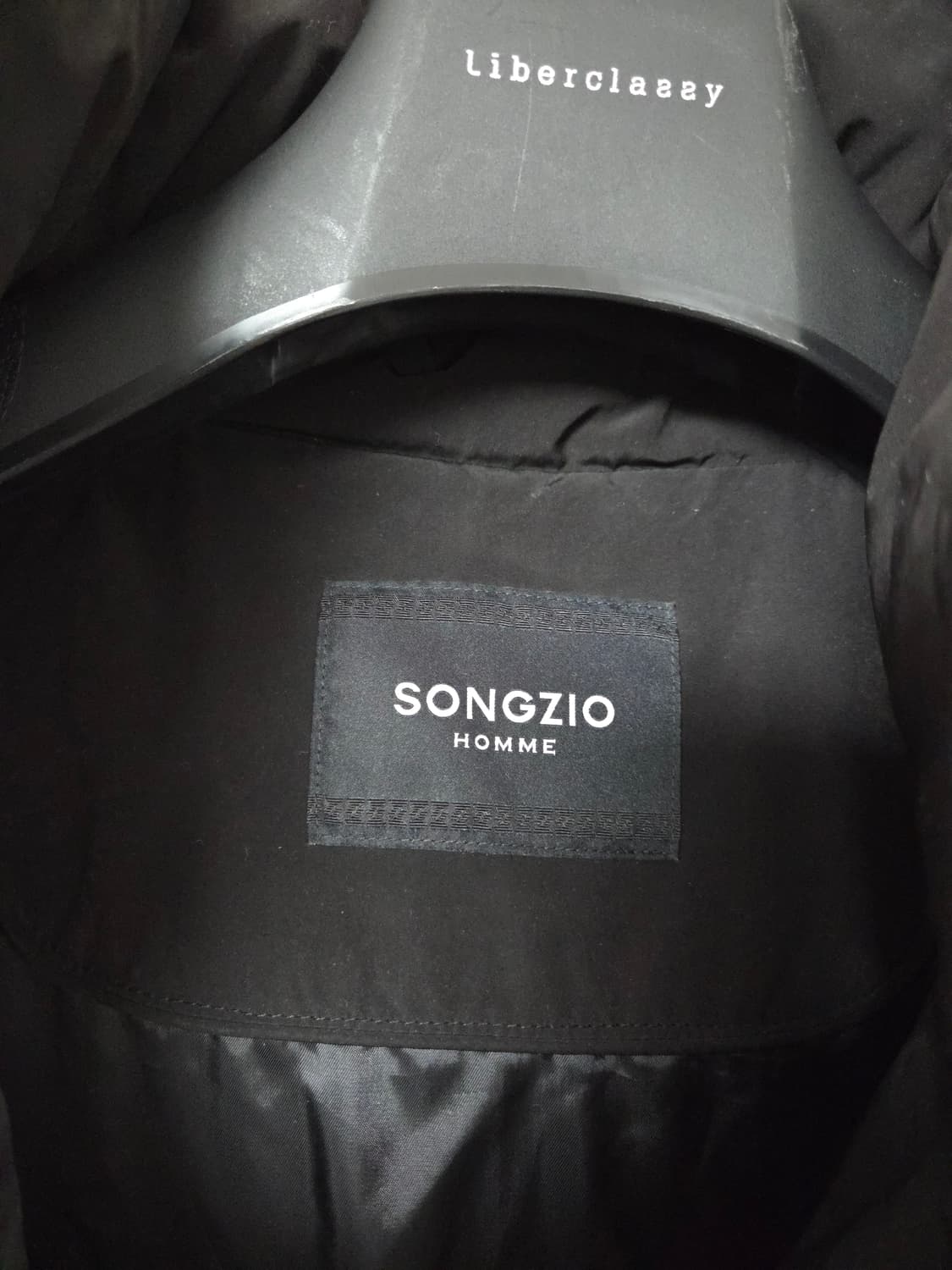 송지오옴므 헤비 벌룬 구스다운 롱패딩 블랙 48 상품이미지7