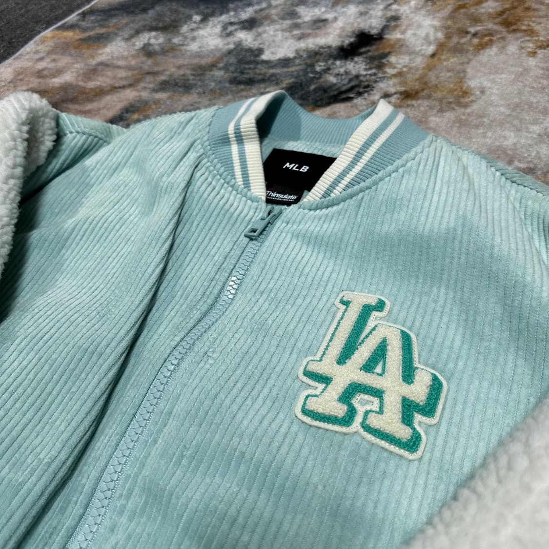MLB 코듀로이 베이스볼 점퍼 LA 상품이미지4