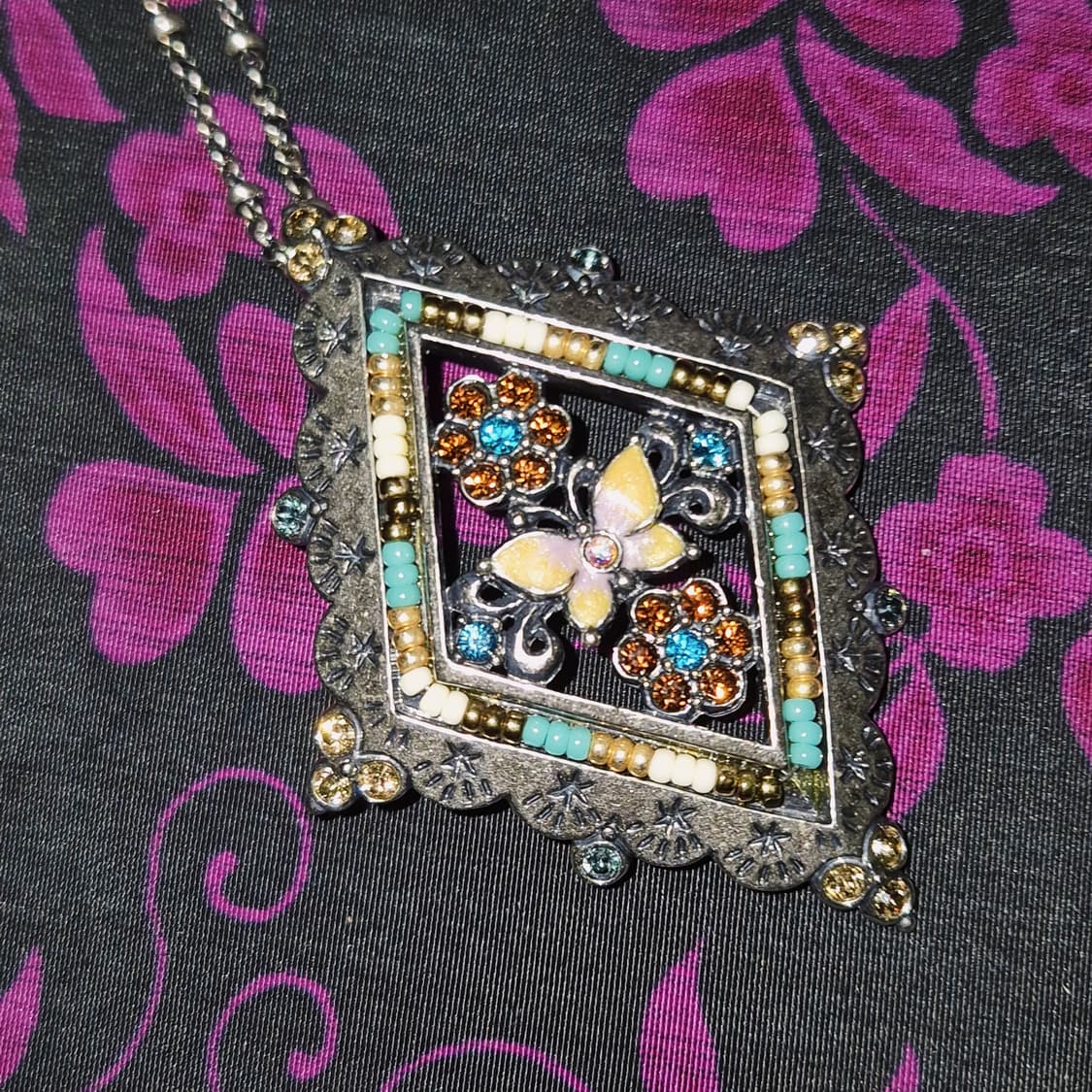 00s 안나수이 보헤미안 빅 다이아 목걸이 상품이미지8