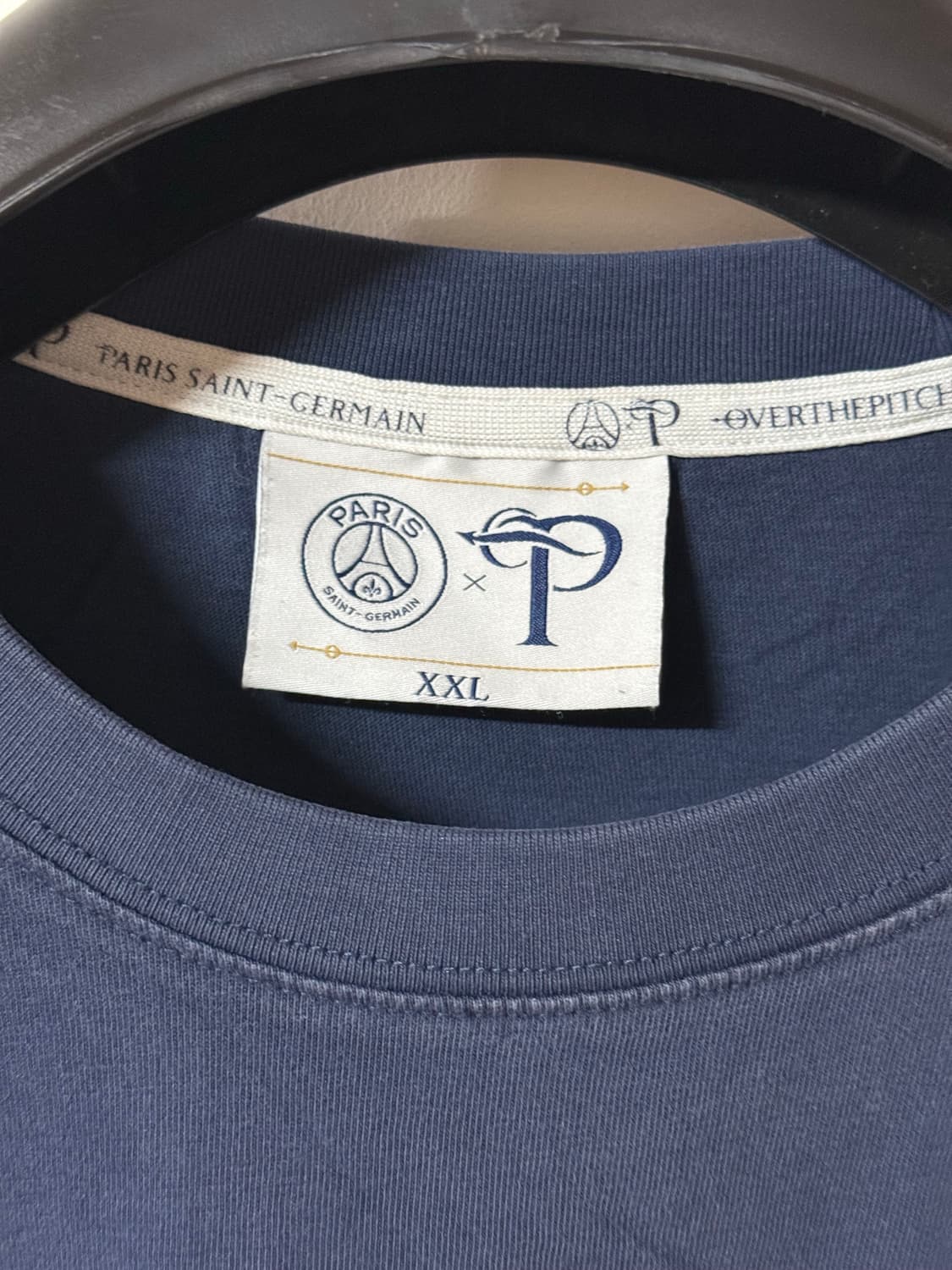 희귀) PSG×OVERTHEPITCH 빅로고 반팔 상품이미지4