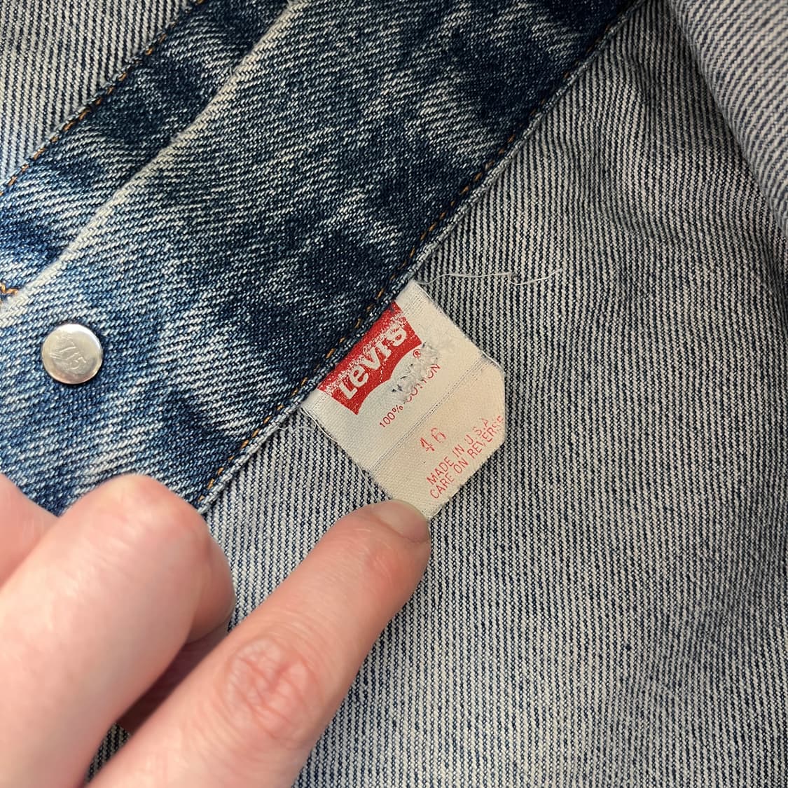 90s USA 리바이스4th 트러커 [105~110] 상품이미지8