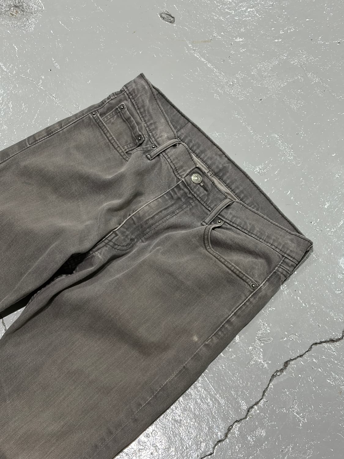 리바이스(Levis) 504 그레이 데님 팬츠 상품이미지2