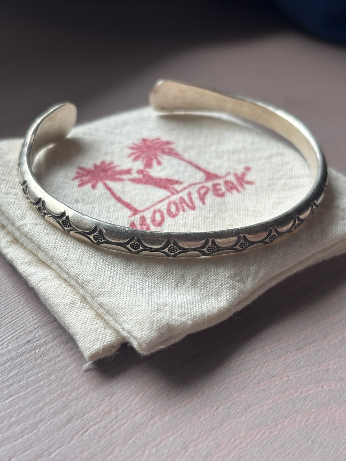 카렌 실버 각인 오픈 뱅글 (21.5g / 남녀공용 새상품) 상품이미지1