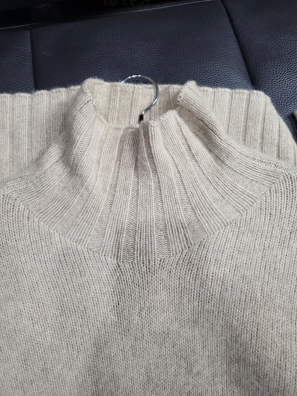 캐시미어100% 터틀넥 상품이미지2