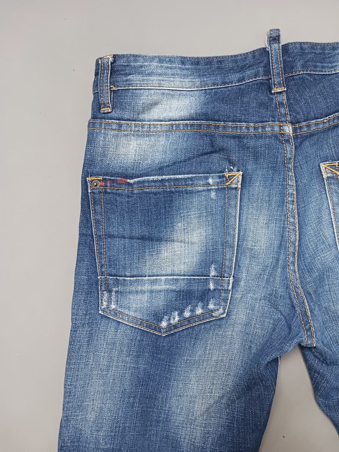 [32] 디스퀘어드2 멀티페인팅 레드탭 쿨가이진 청바지 상품이미지8