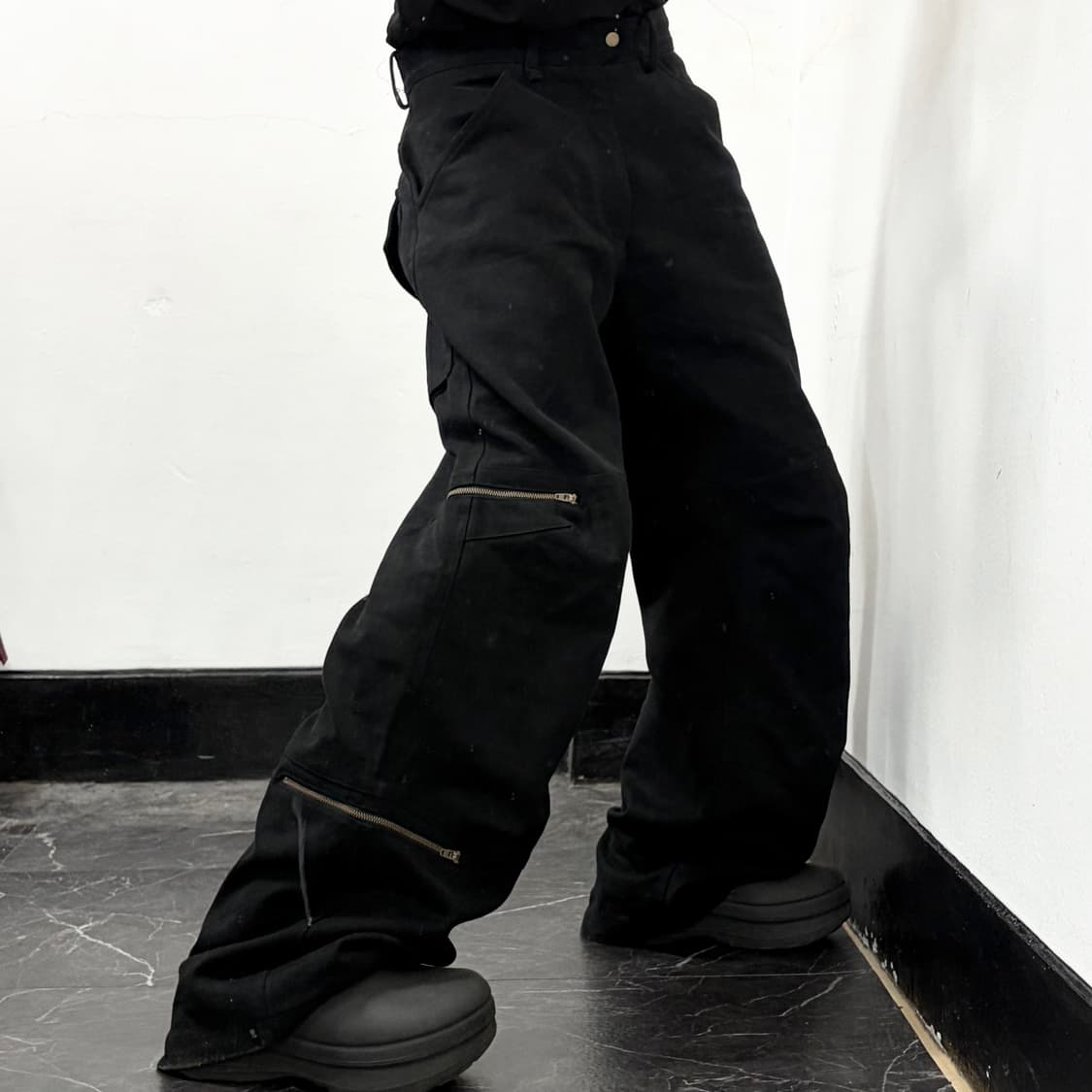 Yiyae Labor 지퍼 팬츠 상품이미지3