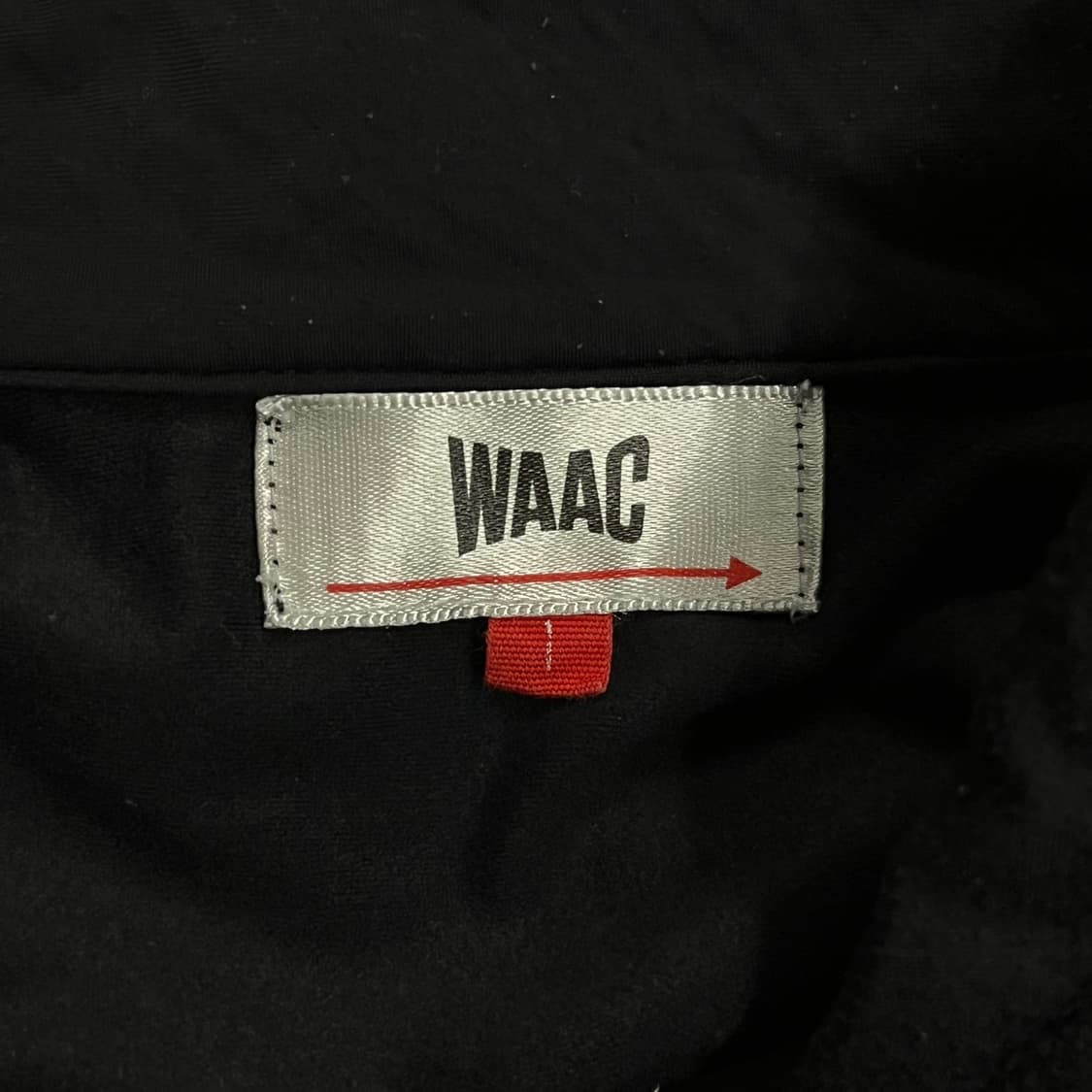 [정품/1] WAAC 블랙 화이트 긴팔 티셔츠 b15 상품이미지5