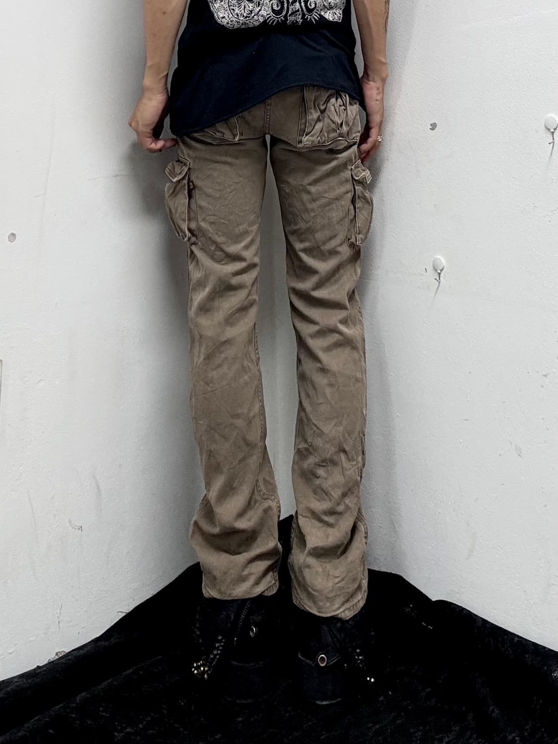 “Alpha industries” Y2K Mood Beige Cargo  상품이미지8